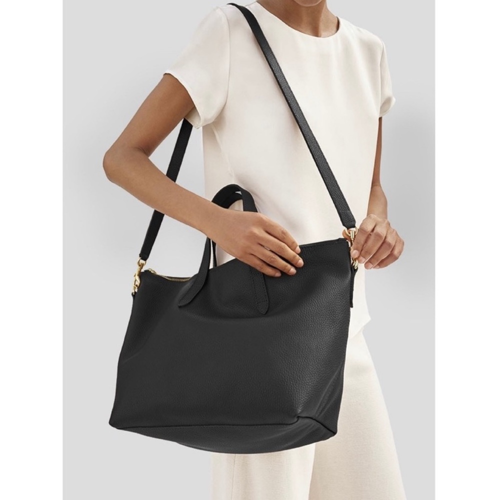 Cuyana Carry All Tote Large Leather Bag